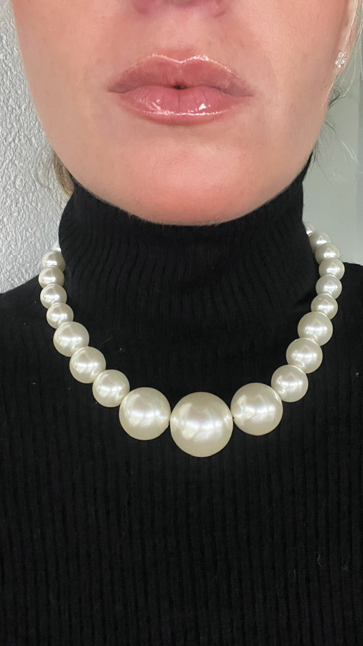 Collar Degradé en perla