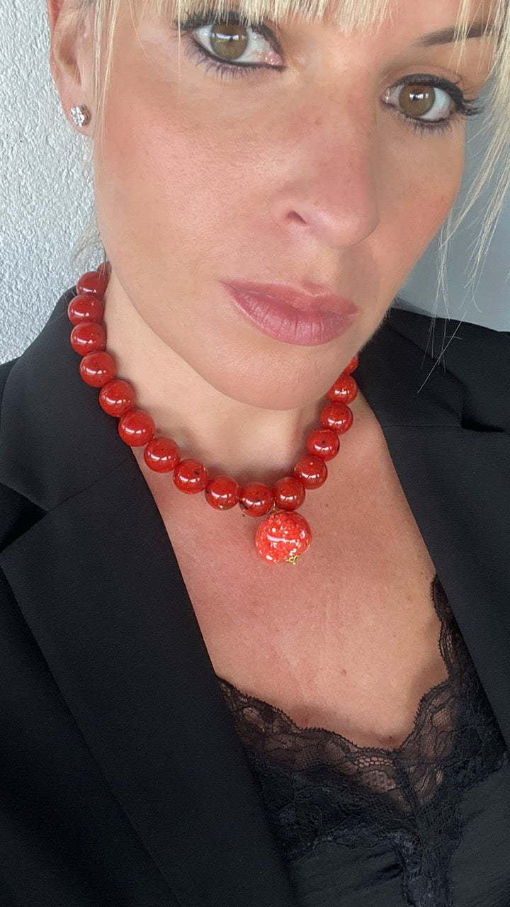 Collar Tessa en teja