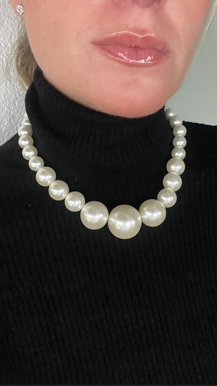 Collar Degradé en perla