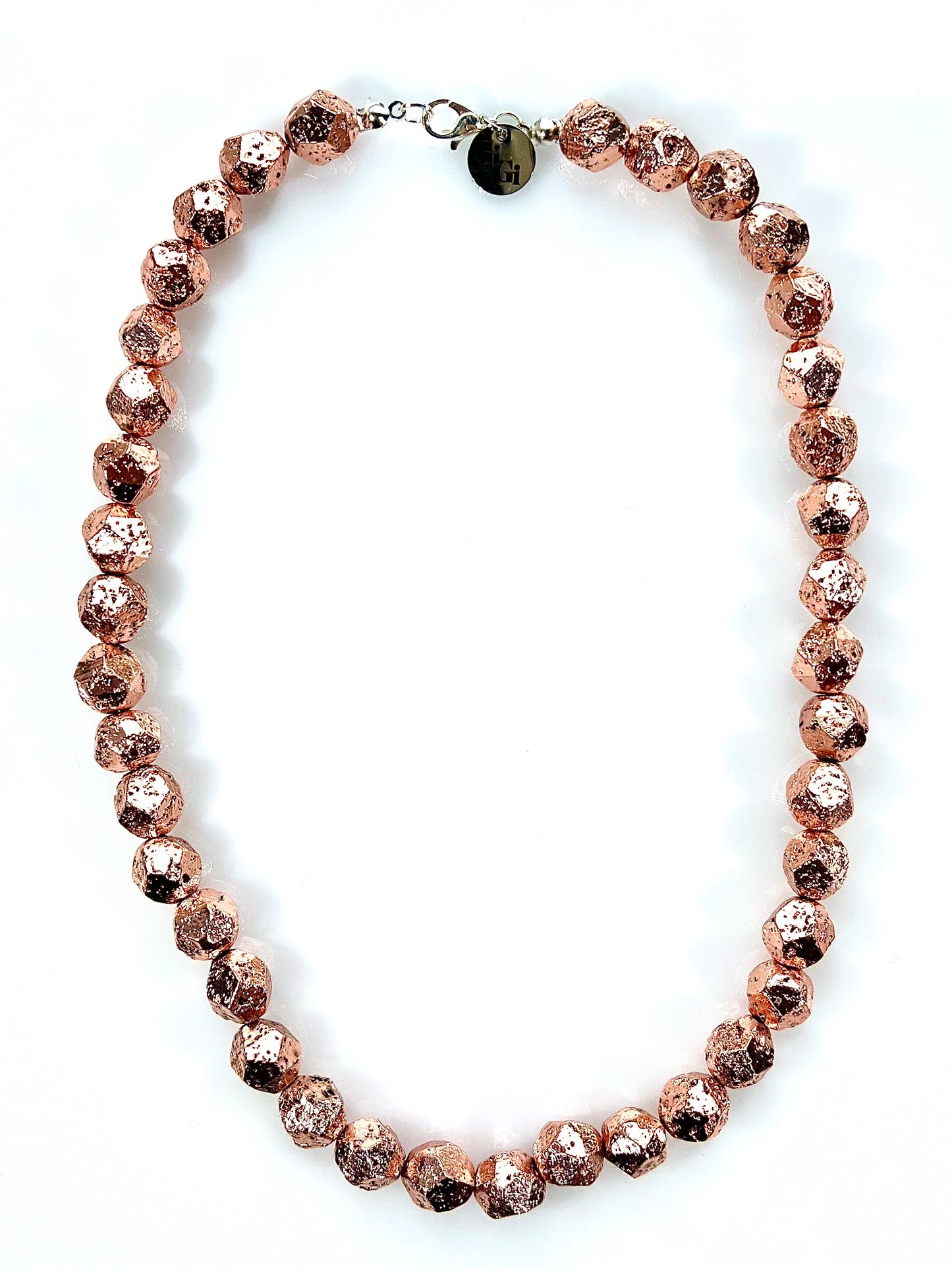 Collar Siena dorado rosa