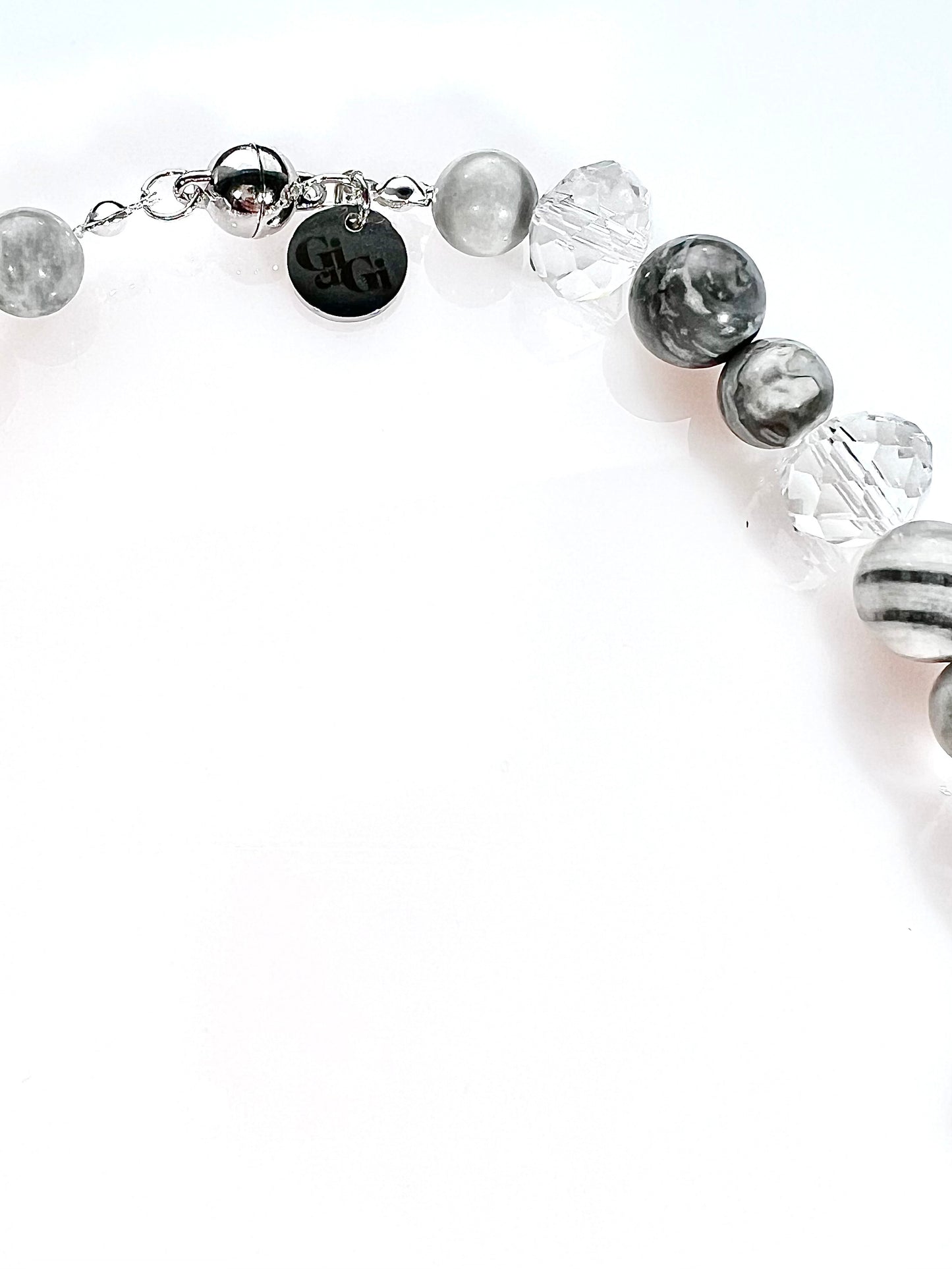 Collar Élodie transparente