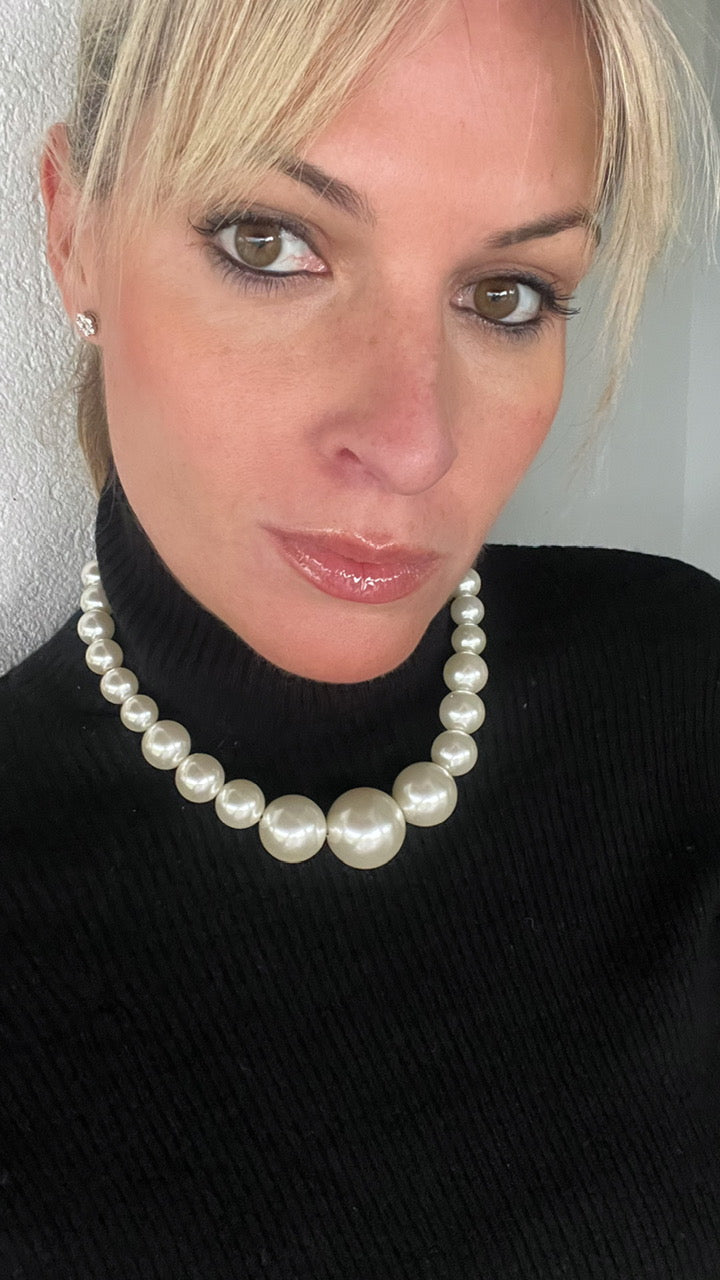 Collar Degradé en perla