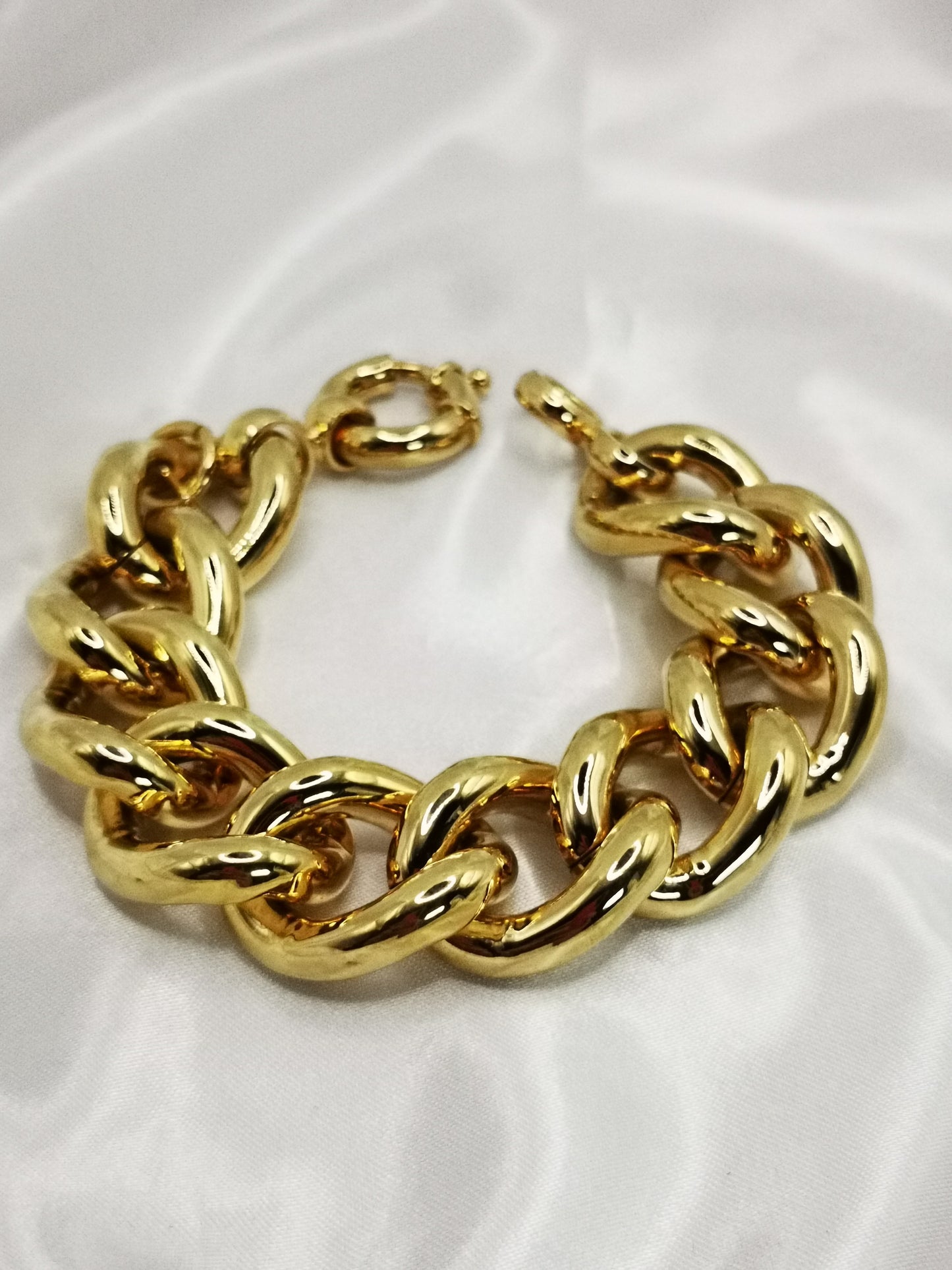 Pulsera eslabones en oro