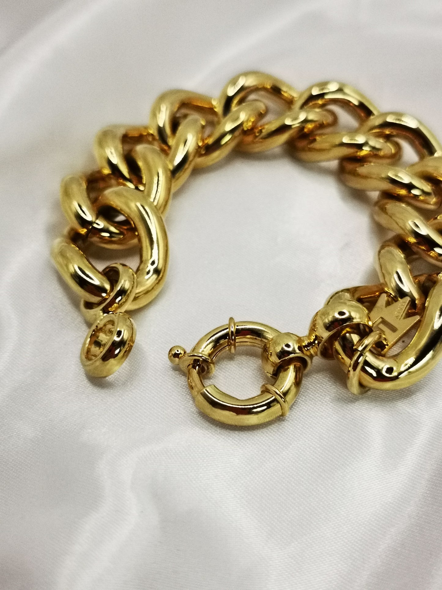 Pulsera eslabones en oro