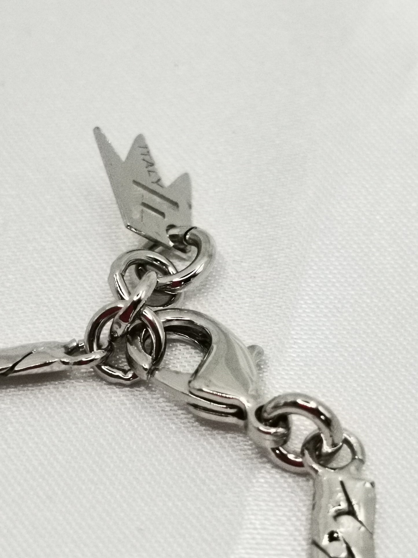 Pulsera en rodio