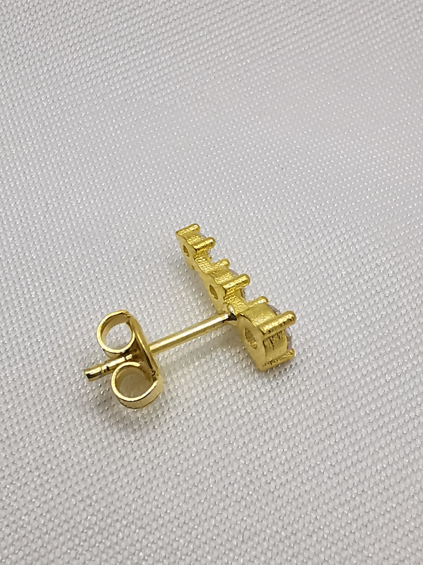 Pendientes trepadoras oro
