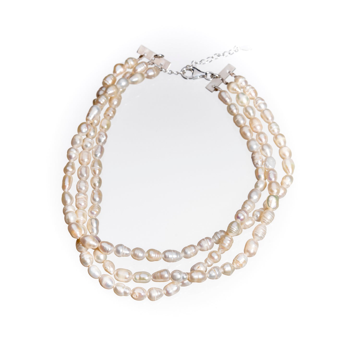 Choker de perlas barrocas