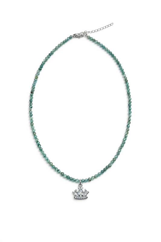 Collar aguamarina QUEEN