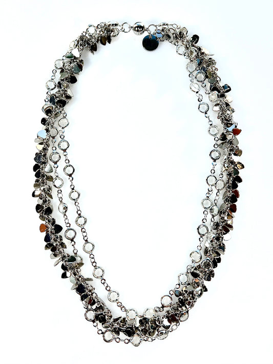 Collar Julieta plateado
