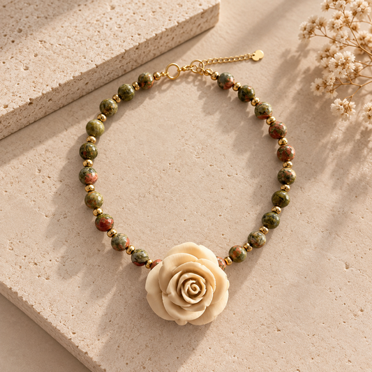 Collar Camelia Terra