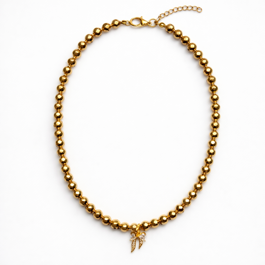 Collar hematites grandes 🎀