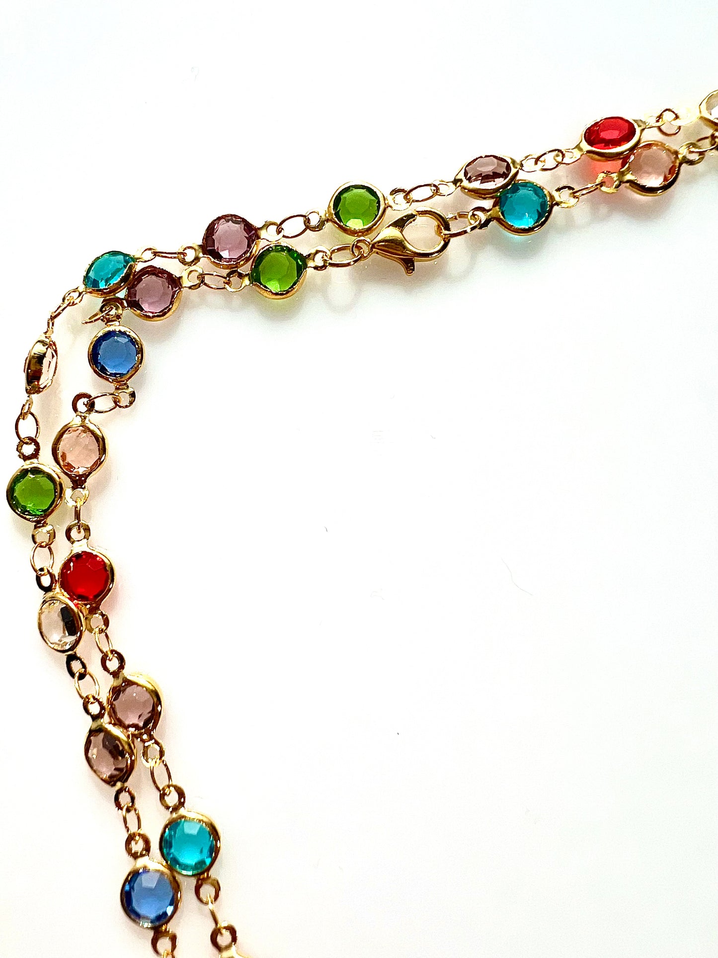 Collar largo Solara rainbow