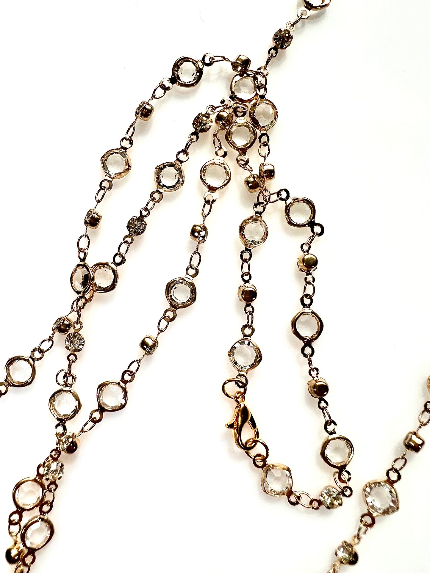 Collar largo Alba brillante