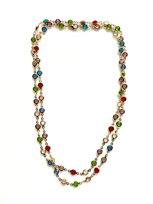 Collar largo Solara rainbow