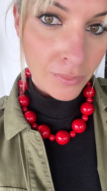 Collar rojo