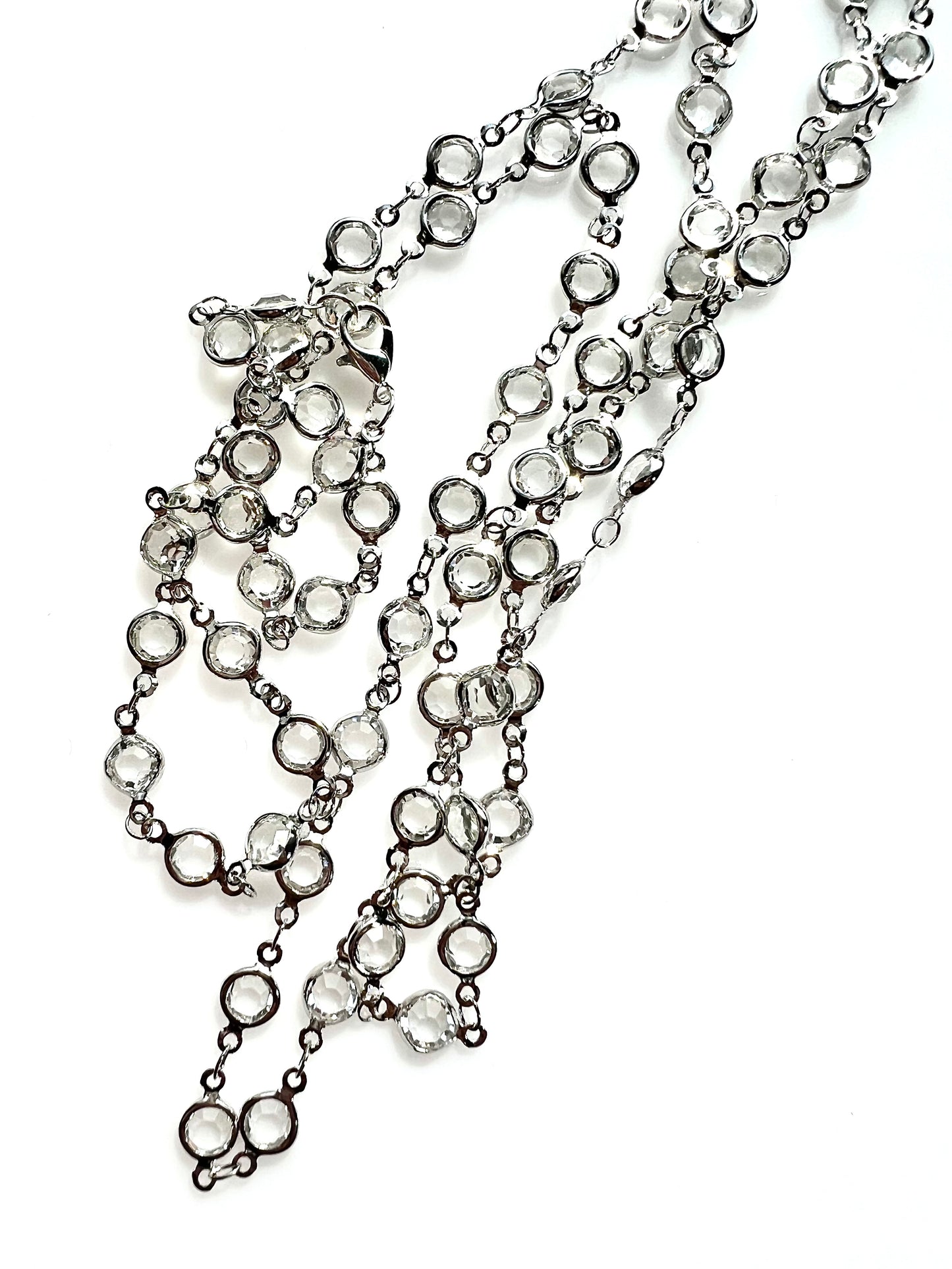 Collar largo Solara brillante