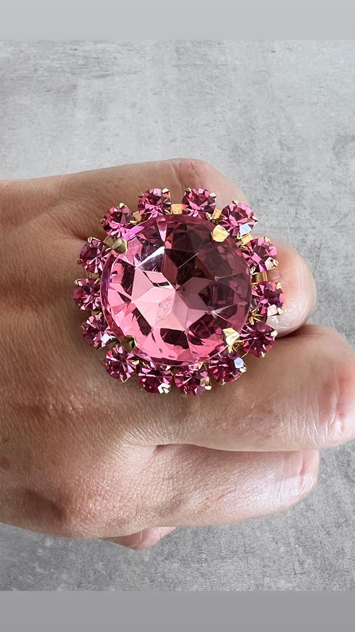 Anillo FLOWER en rosa