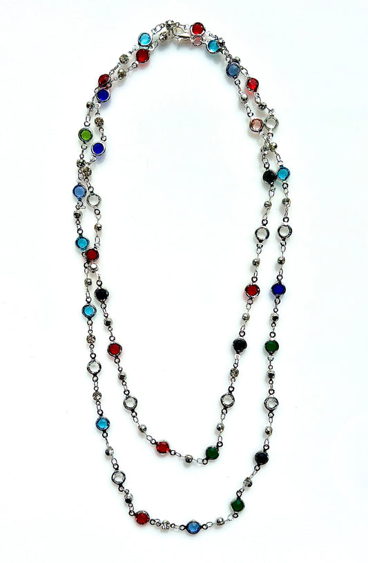 Collar largo Alba rainbow