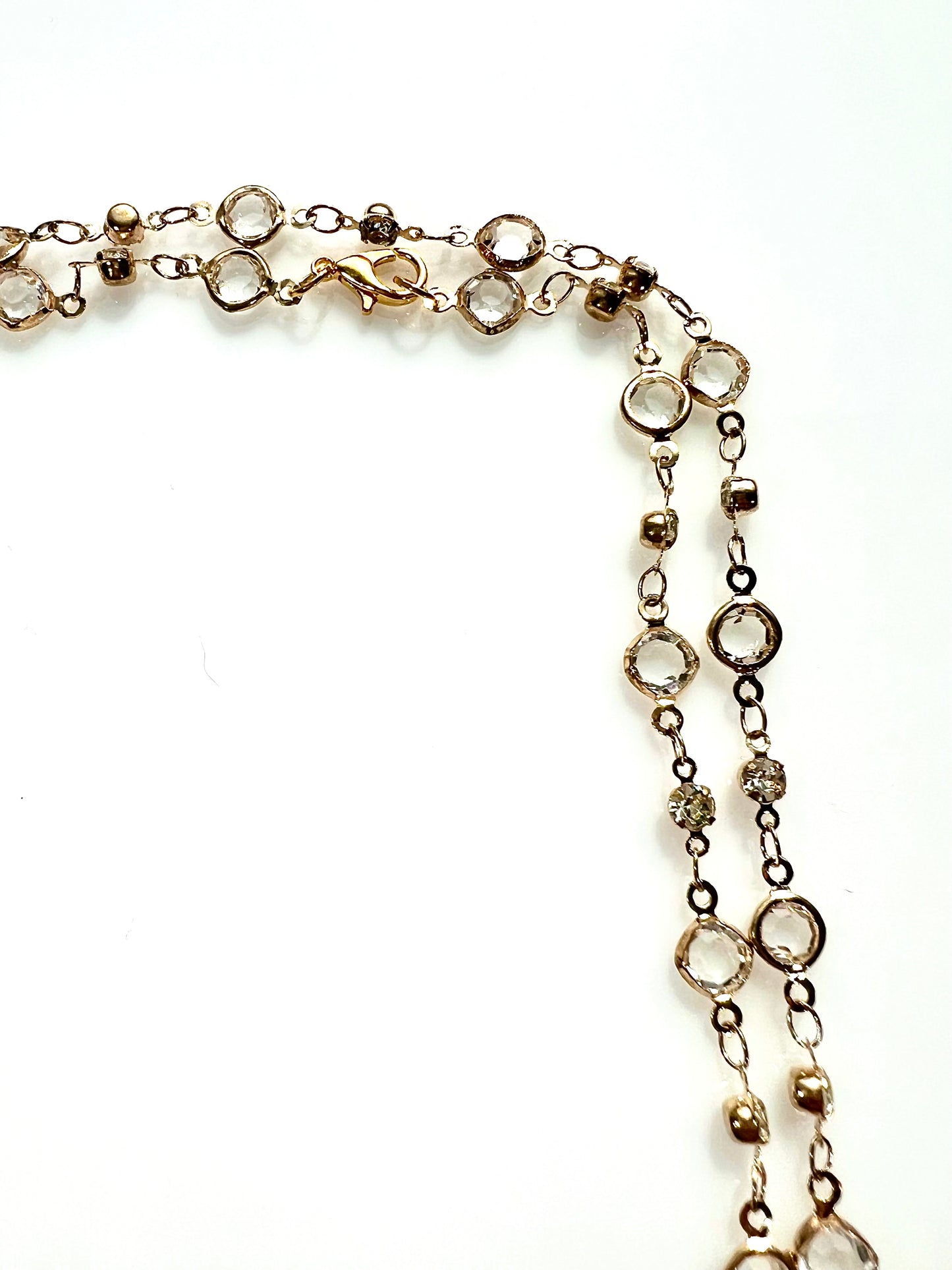 Collar largo Alba brillante