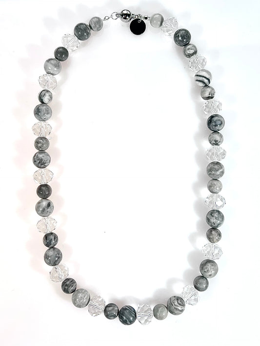 Collar Élodie transparente