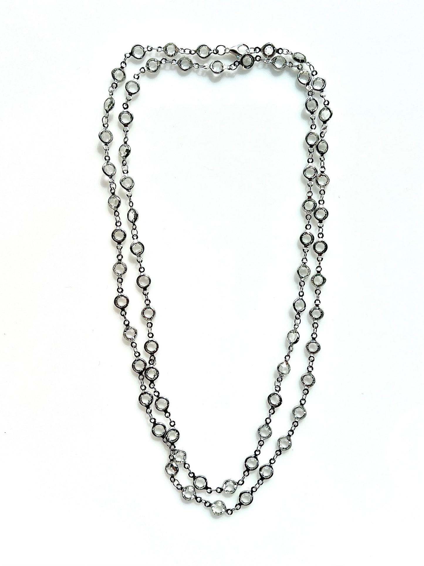 Collar largo Solara brillante