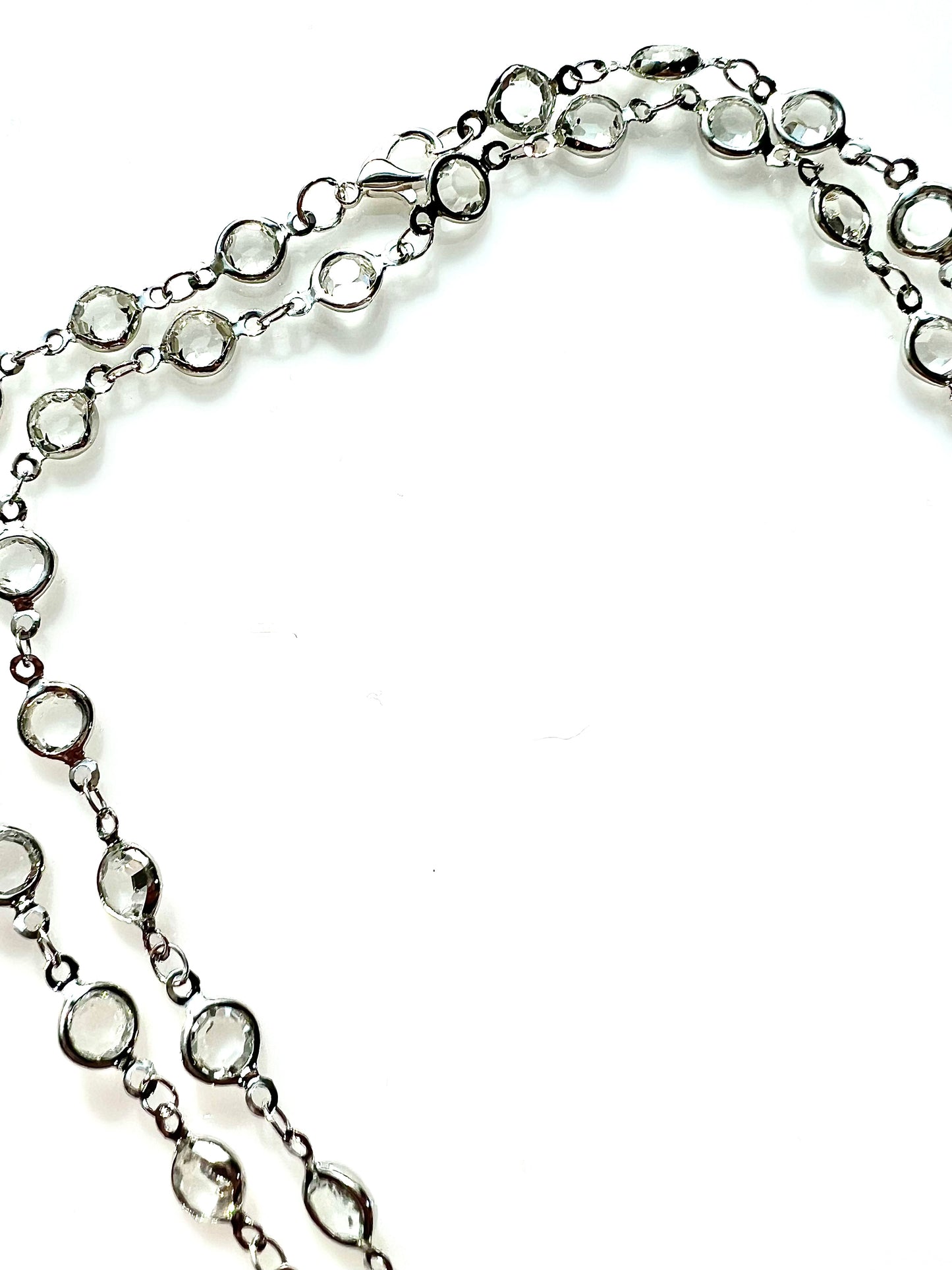 Collar largo Solara brillante