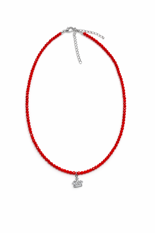 Collar cristal naranja QUEEN