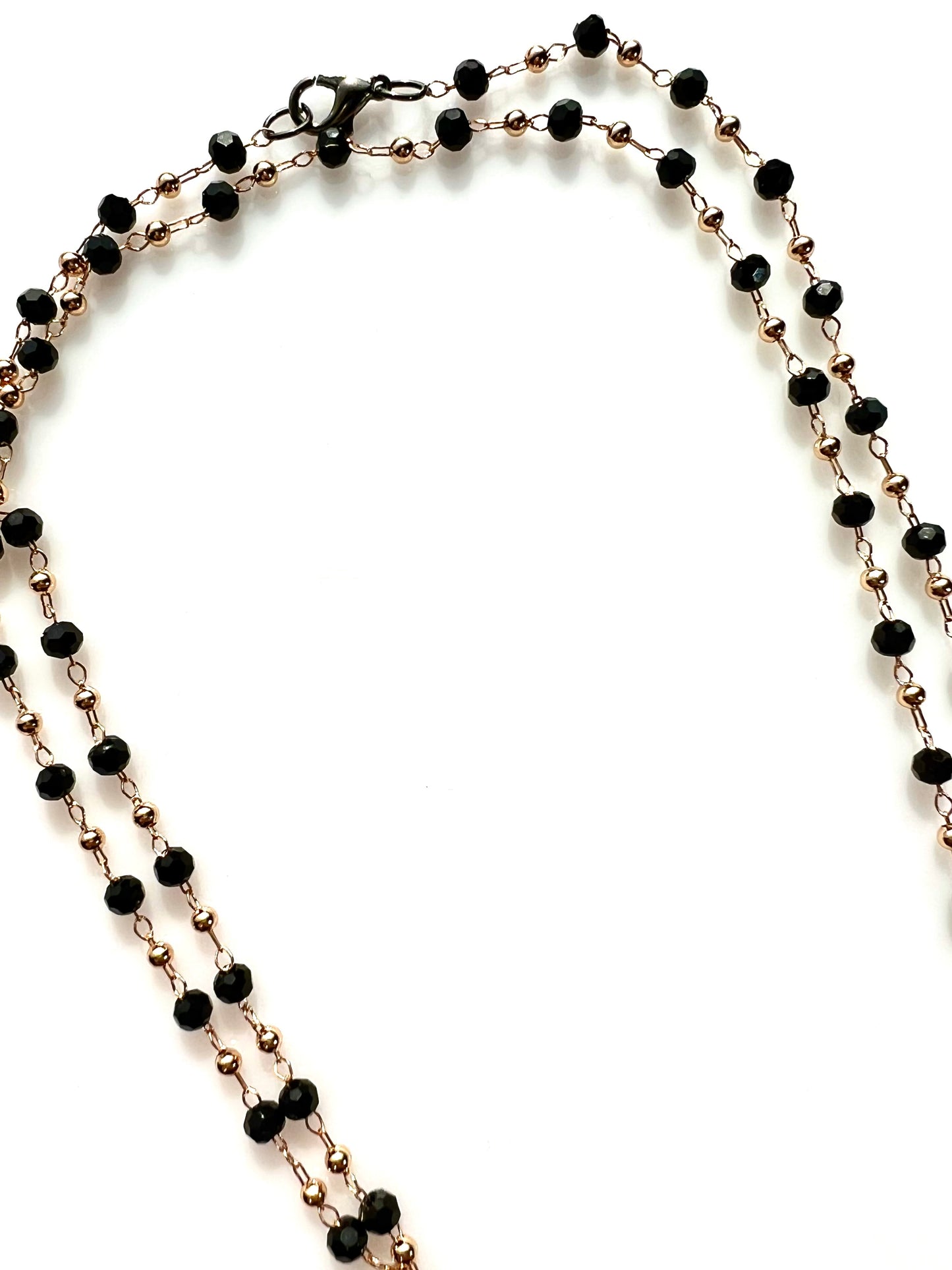 Collar largo Nero