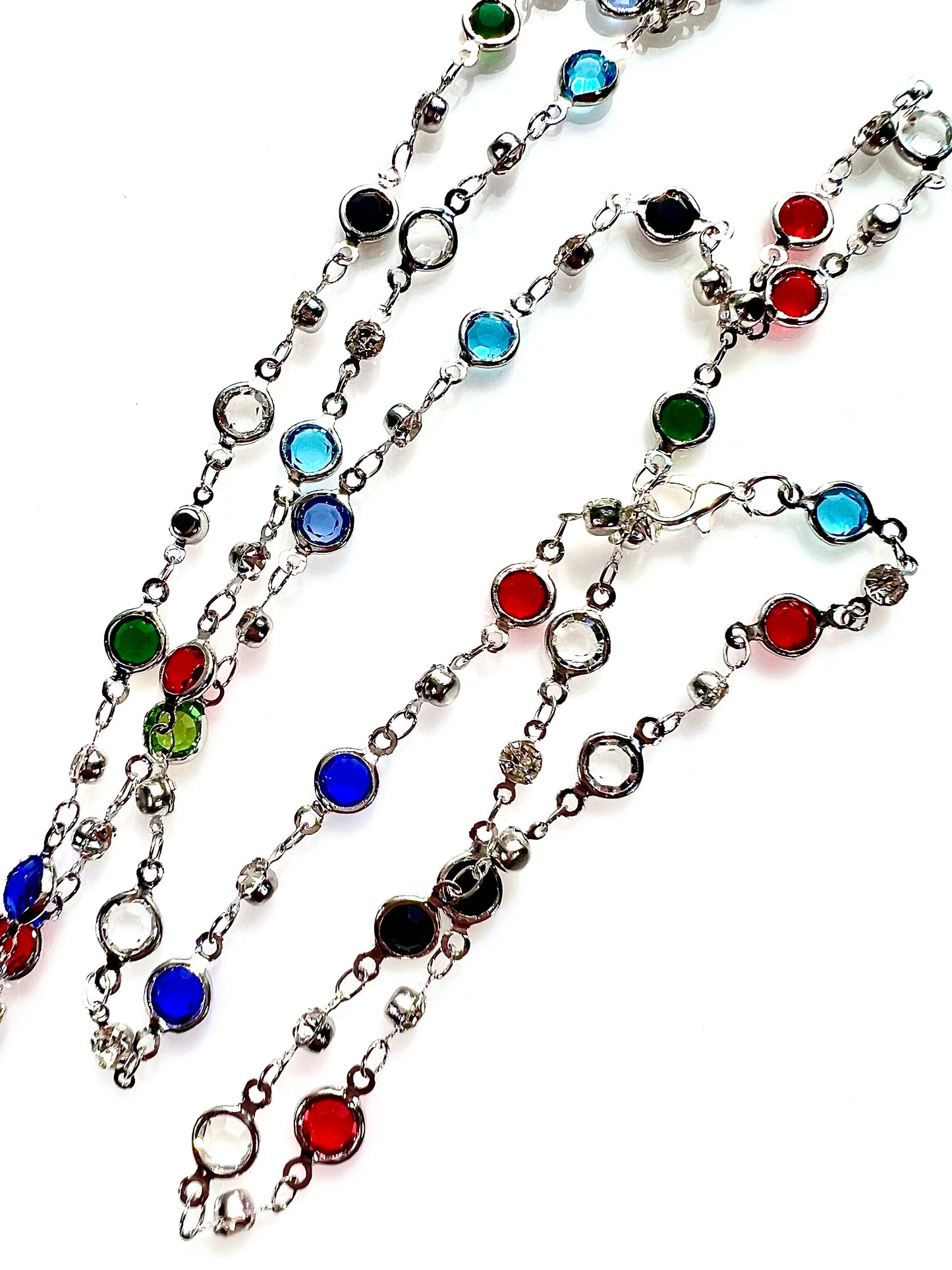 Collar largo Alba rainbow