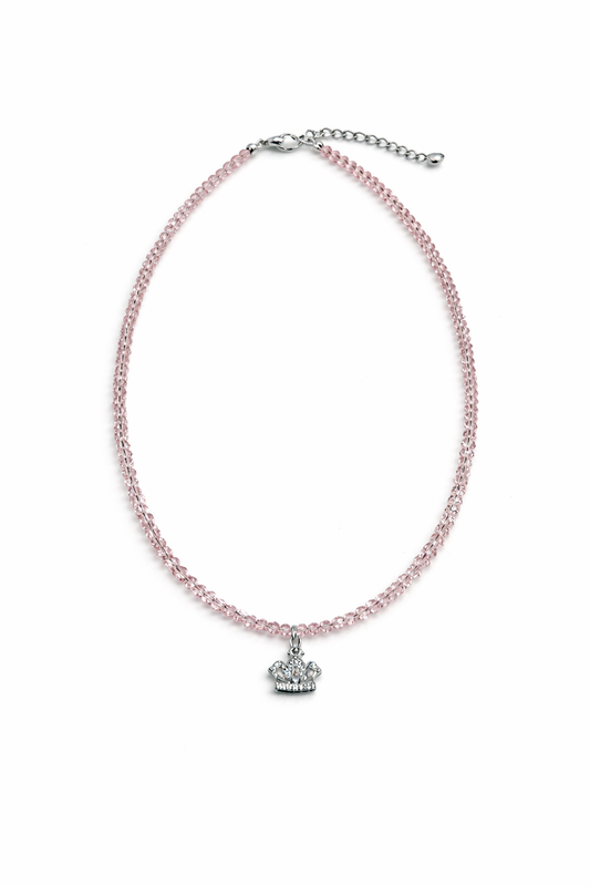 Collar cuarzo rosa QUEEN