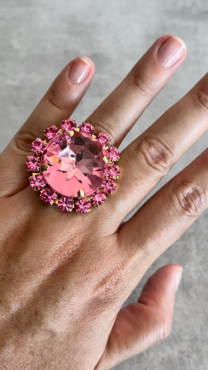 Anillo FLOWER en rosa