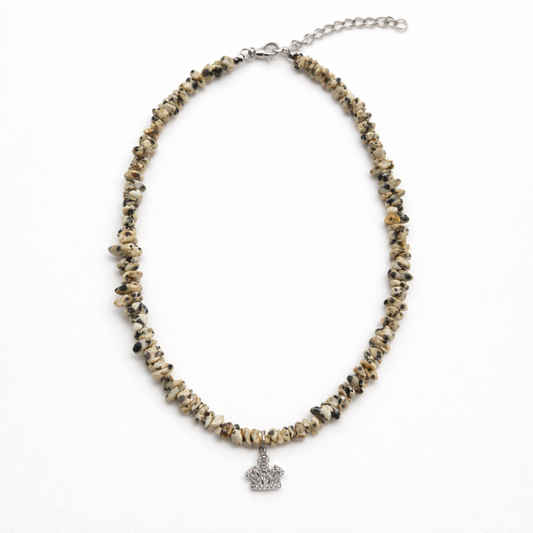 Collar jaspe dálmata QUEEN
